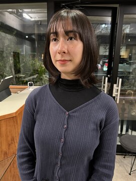 アイフィ(iFY) 【iFY 千葉】くびれミディアムレイヤー×サイドバング