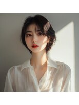 e.m.a プレミアムビューティーサロン 栄駅店(e.m.a PREMIUM BEAUTY SALON) ボブ/イメチェン/外ハネボブ/美髪/ワイドバング/髪型