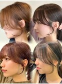 小顔可愛いレイヤーカット×アッシュカラー10代20代30代
