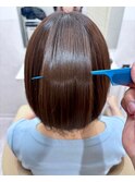 美髪ショコラベージュココアベージュマロンベージュレイヤー