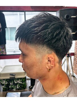 リベリオンヘアー(Rebellion hair) 海外風 フェードスタイル!