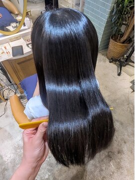 ロンド シャルム 吉祥寺(Lond charme) くびれヘア/顔周り/韓国/レイヤーカット/黒髪/ミディアム/吉祥寺