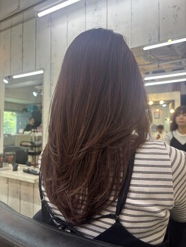 ディエス ヘアデザイン 能見台(diez hair design) カシスとレイヤー