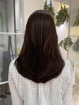 ムード(MOOD,) 暗めカラー/グランマッシュ[レイヤーカット/髪質改善/銀座]