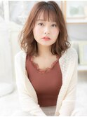 くせ毛風ボブパーマ小顔フレンチカジュアルh4上尾20代30代40代