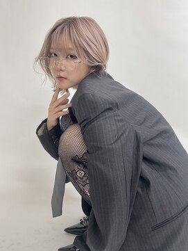 リヴ ウメダ(LIV umeda) ミルクティーベージュ/ケアブリーチ/トリプルカラー/梅田