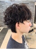 宇都宮メンズパーマツイストスパイラルパーマツイストパーマ緩め