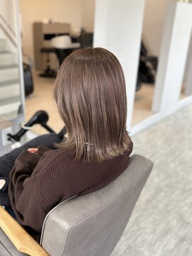 透明感カラー/似合わせカット/髪質改善