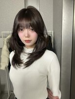 天神美容室&nbsp;天神レイヤーカットハッシュカット