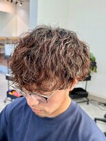 フゥ 宇都宮戸祭(FeU)&nbsp;宇都宮メンズカットメンズパーマ波巻きスパイラルパーマツイスパ