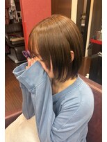 資生堂シンボリックサロン・アルベール レイヤーボブ