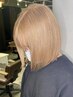 似合わせカット+ケアブリーチ+天使の艶カラー￥31900