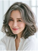 トップふんわり大人ショートボブ