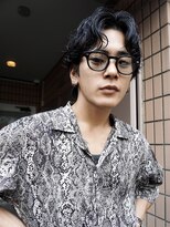 マイロ(mailo) シャドウパーマセンターパート