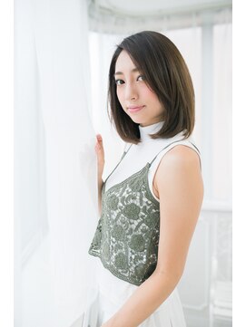 ヘナ ファクトリー 十条店 際立つ美髪☆黒艶髪ヌーディーストレート