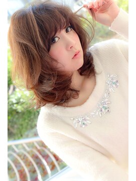 マーリャヘアー(mallia hair) 大人かわいいミディアムボブID:B010070689