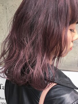 ブルーフェーセス 表参道(blue faces) 『bluefaces』ラベンダーピンク