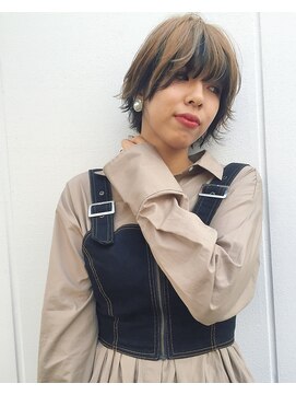 ノア ヘアデザイン 町田店(noa Hair Design) マッシュウルフ×section collar