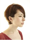 大人かわいいブランジュ前下がりボブ