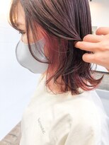 ソル(sol.)&nbsp;【Saori】ミディアムレイヤー×インナーレッド