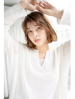 マグノリア オモテサンドウ(MAGNOLiA Omotesando)&nbsp;柔らかエアウェーブで大人かわいいフェザーバングフレアボブ