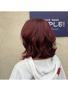 アップル(APPLE!) レッドブラウン