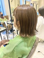 ネオリーブギンザ 銀座店(Neolive GINZA)&nbsp;白髪ぼかしカラー×外ハネボブ