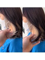 ベルスタ(BELSTA)&nbsp;綺麗すぎるスノーホワイトインナーカラー♪