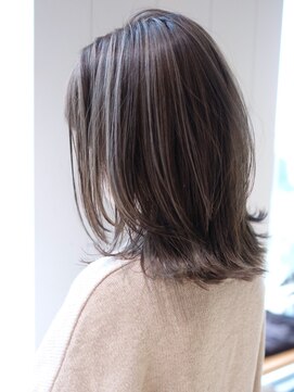 アルバム 渋谷パルコ(ALBUM) レイヤーカット_グレージュカラーボブウルフ_ba360673