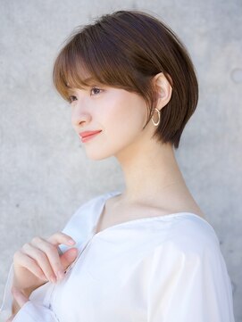 エインアンリー 表参道(AIN.ANLY.) 前髪ありショートボブ20代30代40代【AIN.表参道】川原大地