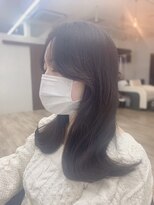 ラクシア(LucxiA)&nbsp;韓国くびれセミロング　レイヤー