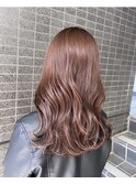 Moana【豊中曽根】#ピンクブラウン#髪質改善#デジタルパーマ