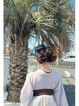 リッシュ 都賀店(Lish) 先日卒業式の袴とセット 担当させて頂きました!