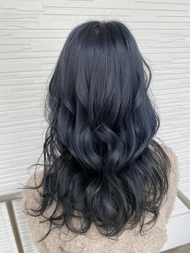 ジッピー ヘアーコレクション ネイビーカラー