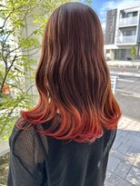 ロエン 西岡崎店(ROEN) #グラデーションカラー/艶髪/暖色カラー/20代/30代