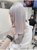 真っ白カラー♪（ブリーチ2回以上）