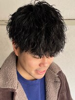 アイズ 海老名(AIZU)&nbsp;ツイストスパイラルパーマ メンズパーマ 眉毛 マッシュ