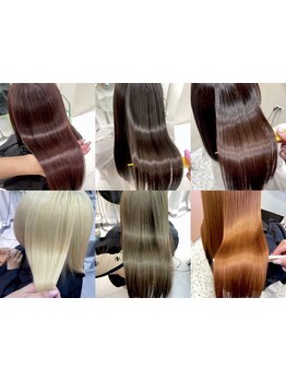 “ 圧倒的なツヤ + 柔らかい手触り ” 通えば通うほど美髪になる真の髪質改善サロン