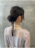 シニヨンアレンジ