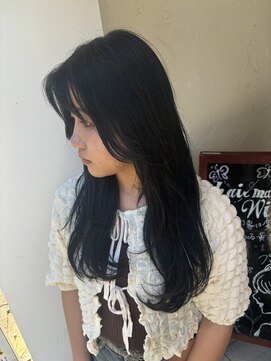 ウィル 京橋店(WiLL) ☆韓国ヘア☆顔まわりレイヤー＋コリアンブラック