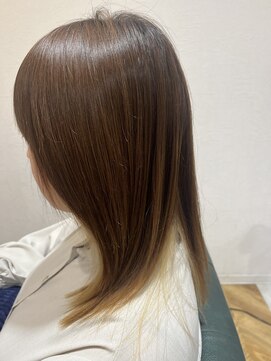 ハクバイジェービー 稲毛(hak by jb) ボブルフ/小顔/ワンレン/ネビージュ/黒髪/白髪ぼかし[稲毛駅]