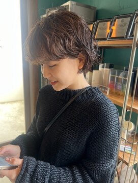 ステイシー(STACY) ○ミニボブxパーマ【那覇美容室STACY】