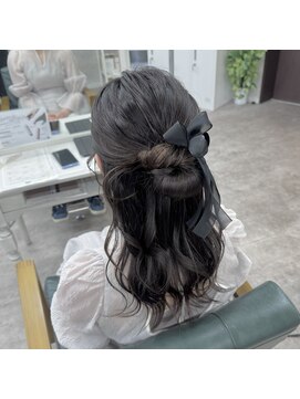 リミットバイアフィナー 大宮店(limit by Afinar) ハーフアップアレンジ