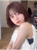 ショートボブ　ボブ　タンバルモリ　前下がりボブ　cote