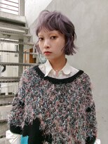 チクロヘアー(Ticro hair)&nbsp;@nkkn15 lavender beige