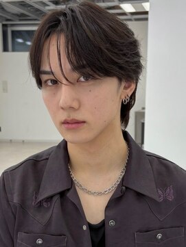 ランテルディ 渋谷(LANTERDIT) メンズショート 韓国へア 前髪 ウルフカット メンズカット 20代