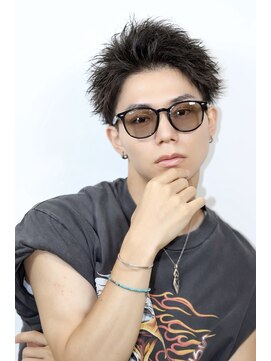 リップス 吉祥寺店 (LIPPS) 短髪ツイスト無造作アップバングスパイキーショート