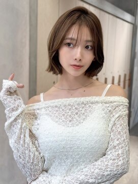 レーヴバイロンド 仙台(Reve by Lond) 似合わせカット仙台ボブ前髪カット髪質改善大人ガーリー縮毛矯正