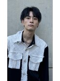 ニュアンスパーマ/ラウンドマッシュ/ナチュラルセンターパート