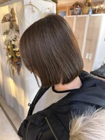 アミュー(amiu)&nbsp;白髪ぼかしオリーブベージュ/ハイライト